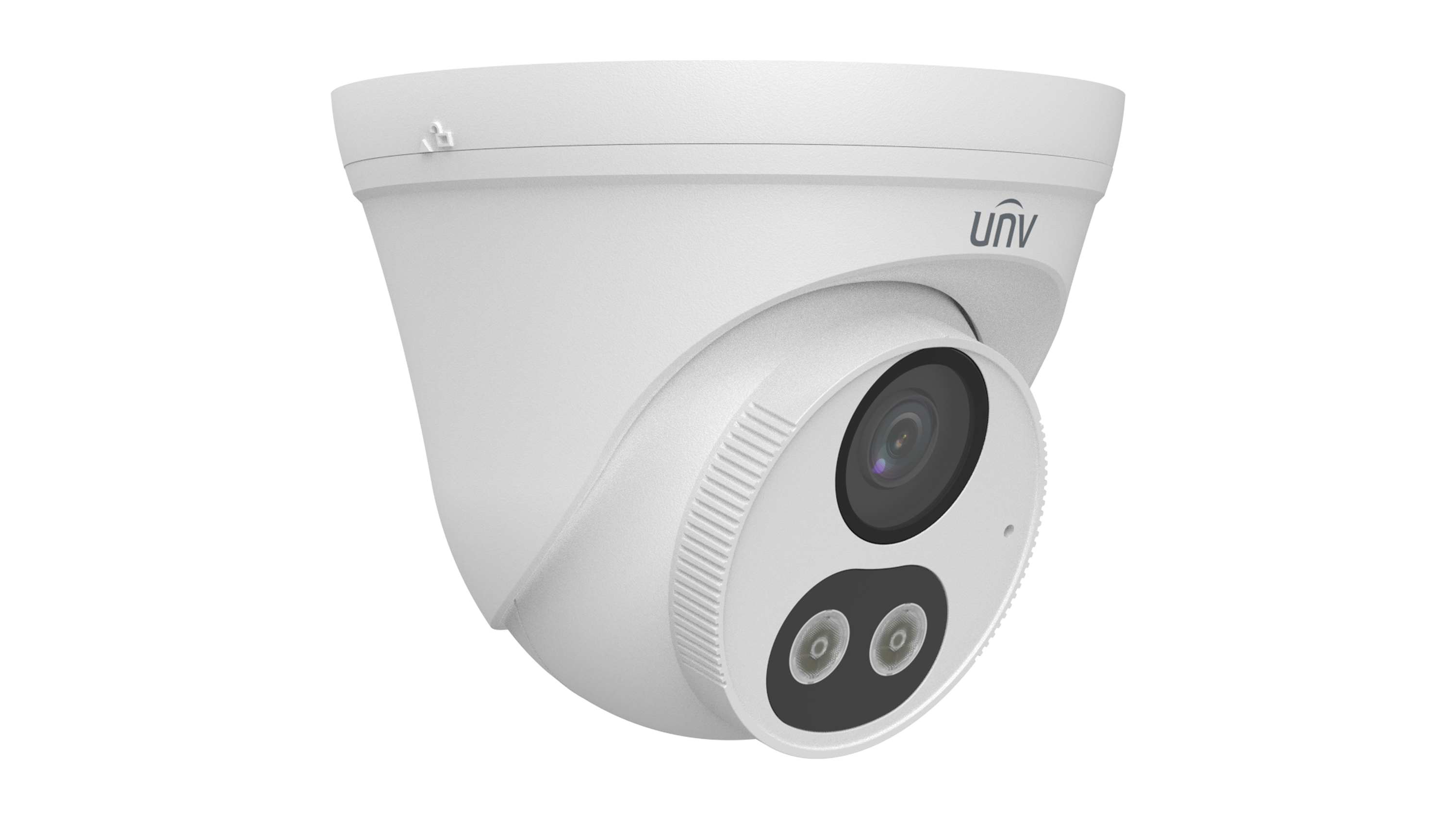 CAMERA Dôme IP UNV à double éclairage ColourHunter  4MP Microphone intégré IPC3614LB-AF28K-DL