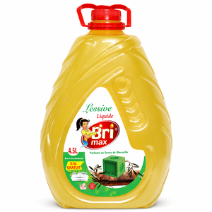 Lessive BRIMAX 4.5 Litre + 0.5 Litre GRATUIT | Savon de Marseille