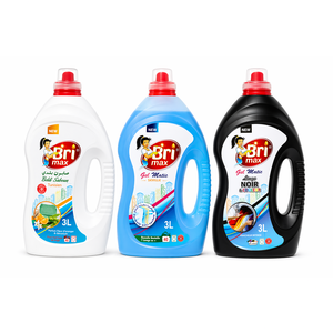 Pack Gel Machine 3 Litres | Noir + Beldi Saboun + Bleu