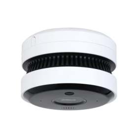 Détecteur de fumée autonome avec caméra fisheye intégrée