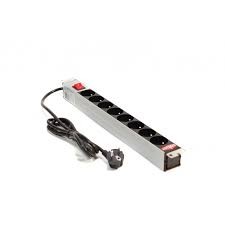 BANDEAU ELECTRIQUE 8 PRISES 2P+T AVEC INTERRUPTEUR WT