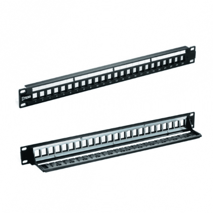 PLATINE DE BRASSAGE 24 PORTS NU SFTP WT