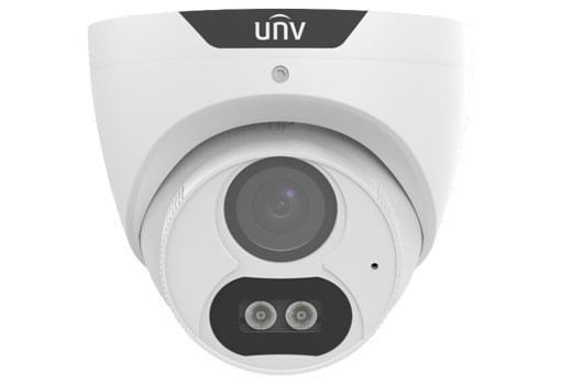 CAMERA Dôme HD UNV ColourHunter 5M Microphone intégré UAC-T125-AF28M-W